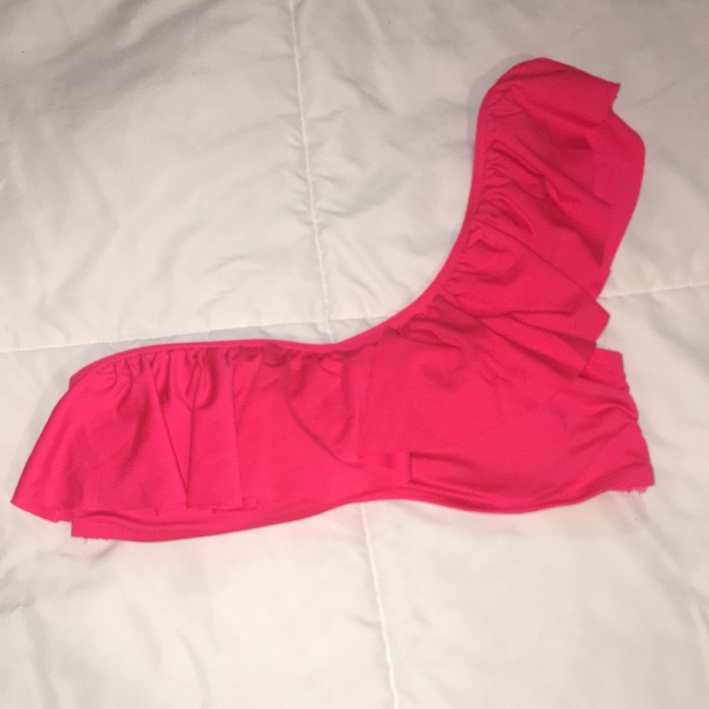 One Shoulder Swim Top